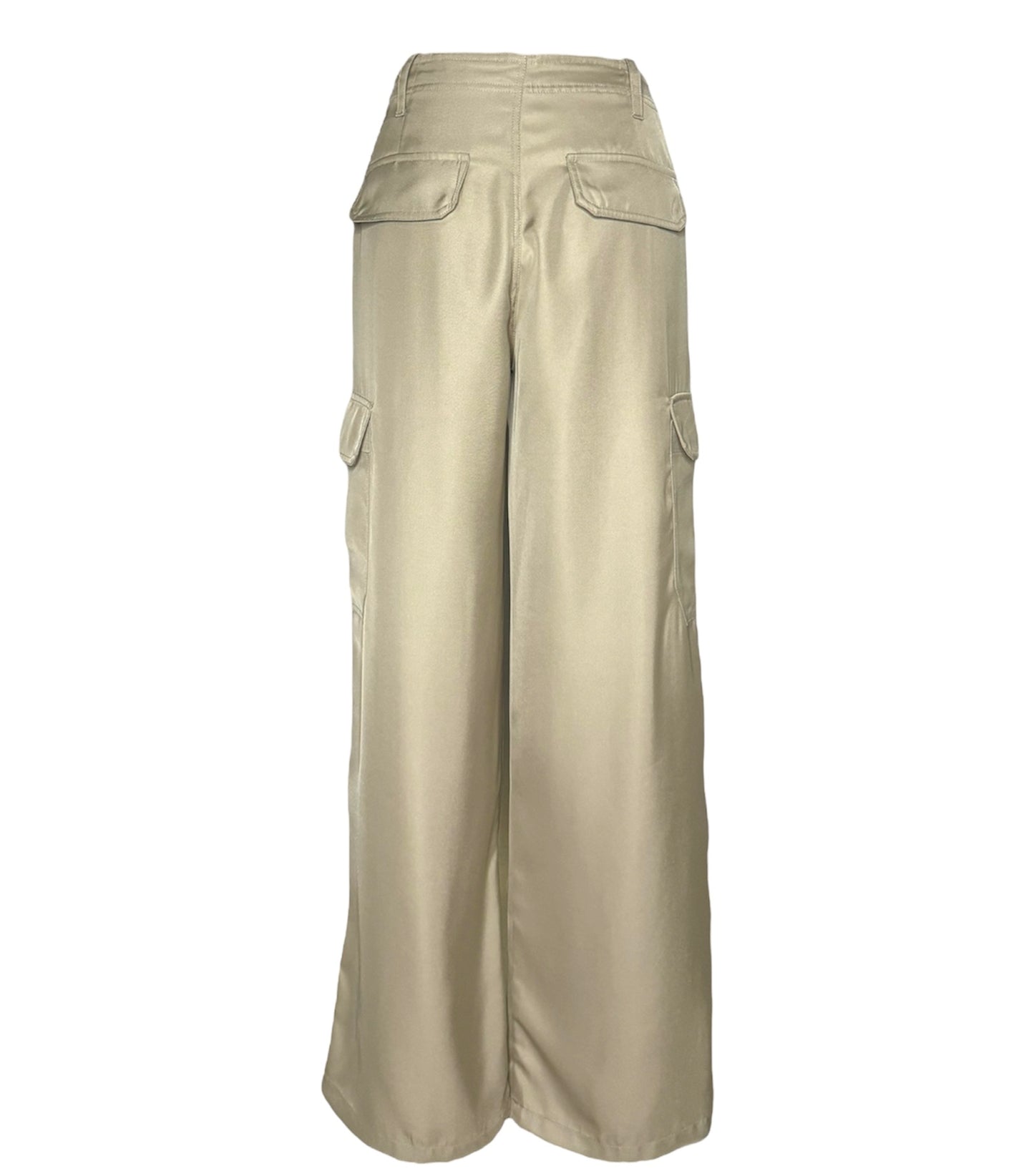 High Waist Utility Pockets Cargo Pants