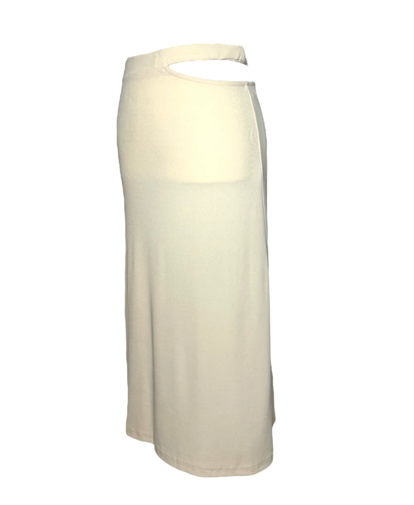 Side Cut Out Pencil Skirt