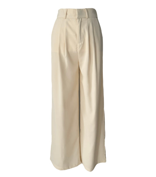 High Waist Wide Leg Trousers